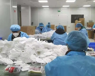 PURIFA Medical Production Co.,Ltd linha de produção da fábrica