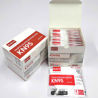 Respirador KN95 ínfimo de dobramento para o nível da proteção de Covid