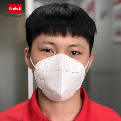 Máscaras não tecidas protetoras do respirador Kn95 da máscara GB2626 FDA de Buda-U KN95