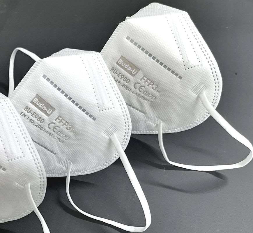 A máscara protetora de BU-E980 FFP3, máscara bom Breathability do respirador FFP3, materiais de alinhamento macios, CE 0370, dispositivo de FDA alistou