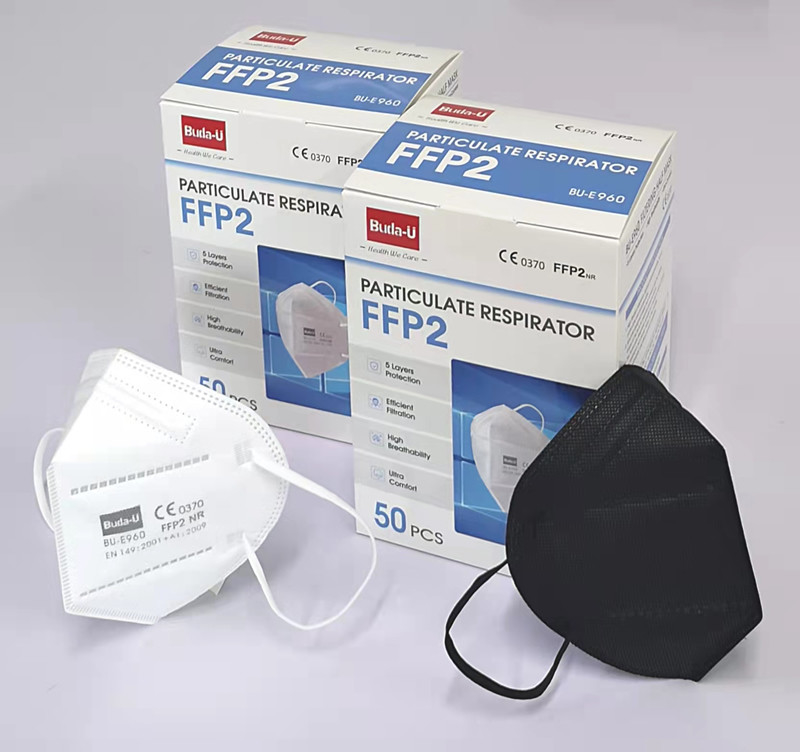Respirador ínfimo de BU-E960 FFP2, 5 camadas de FFP2 que filtra a meia máscara