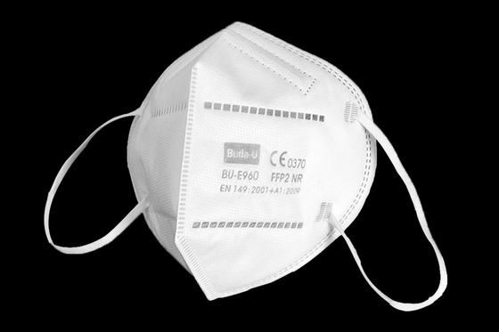 Respirador da máscara protetora FFP2, partículas FFP2 que filtram a meia máscara,   Projeto de Speical com cópia de gravação