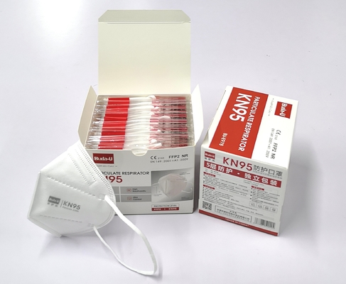 Respirador KN95 ínfimo confortável e respirável da máscara individual da proteção do pacote KN95