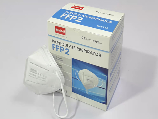 Gota ínfima da máscara protetora FFP2 do mícron anti respirável nenhuma válvula de respiração