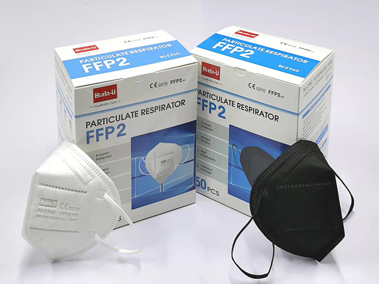 BU-E960 FFP2 que respira a máscara protetora descartável apropriada para unisex adulto