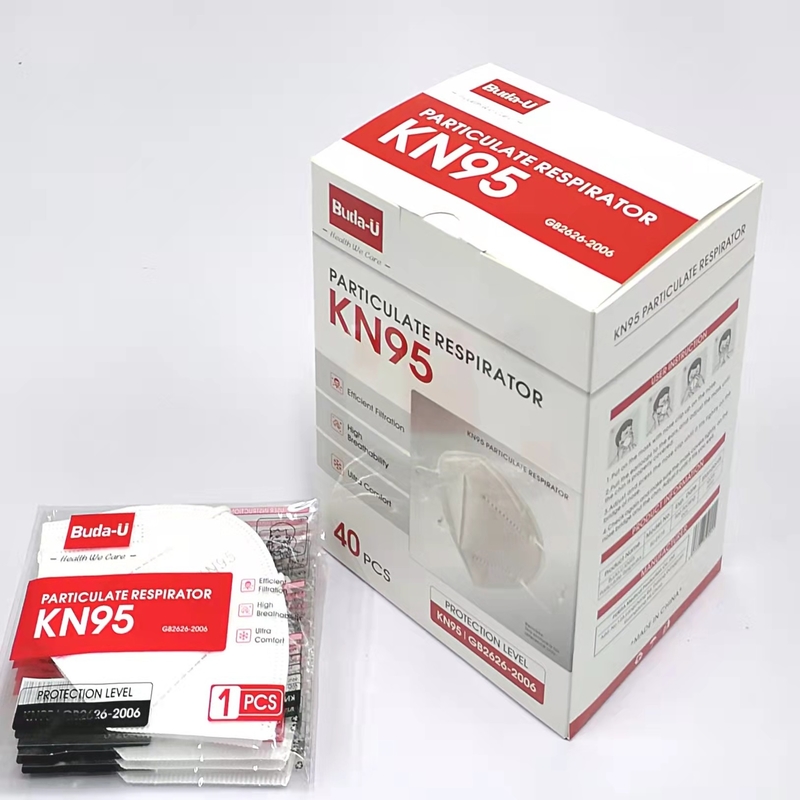 O EUA aprovou a máscara descartável do respirador KN95 para a prevenção de COVID